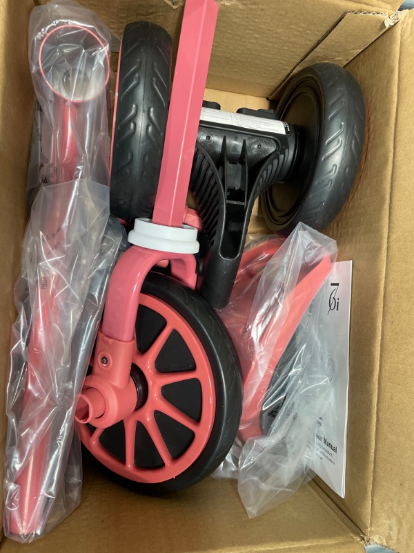 Photo 1 of 67i 3 in 1 Tricycle for 1-3 Year Old Toddler Bike Kids Tricycles for 1-3 Year olds Toddler Tricycle Kids Trikes Adjustable Seat and Removable Pedal Baby Balance Bike Boys Girls