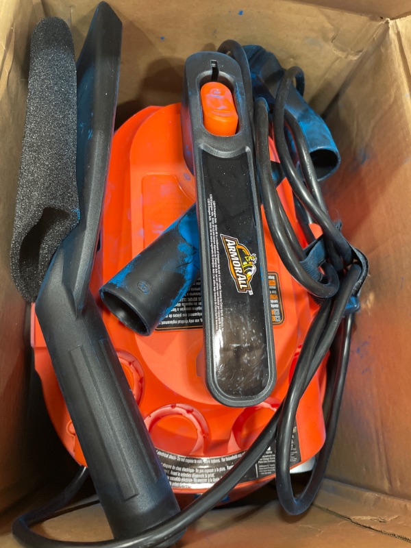 Photo 2 of Armor All, AA255 , 2.5 Gallon 2 Peak HP Wet/Dry Utility Shop Vacuum , Orange