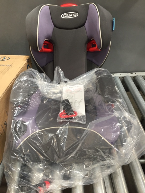 Photo 2 of Graco Affix High Back Booster Car Seat, Grapeade