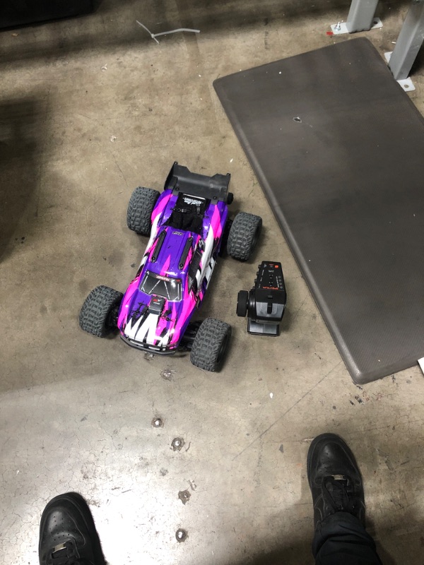 Photo 2 of ARRMA RC Truck 1/10 VORTEKS 4X4 3S BLX Stadium Truck RTR (Batteries and Charger Not Included) Purple ARA4305V3T2
