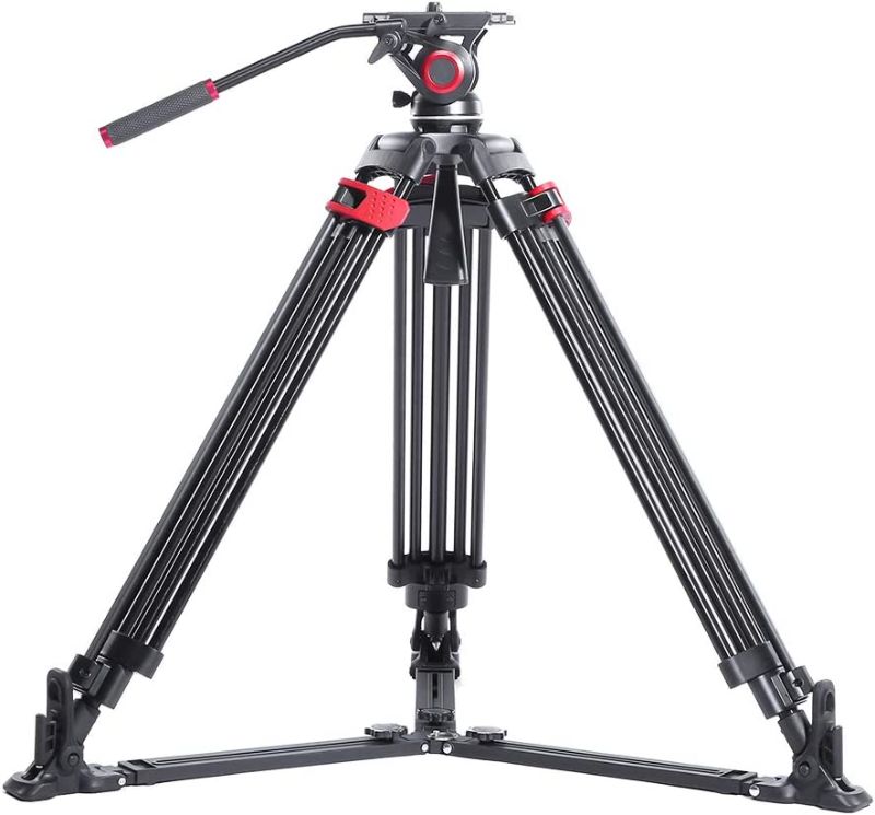 Photo 1 of miliboo MTT605A Video Tripod Professional Camera Stand with Ground Spreader for DSLR Camcorder Wedding Photography Travel ( MISSING TRIPOD)
