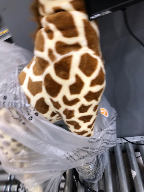 Photo 3 of Melissa & Doug Giant Giraffe - Lifelike Stuffed Animal (over 4 feet tall)
