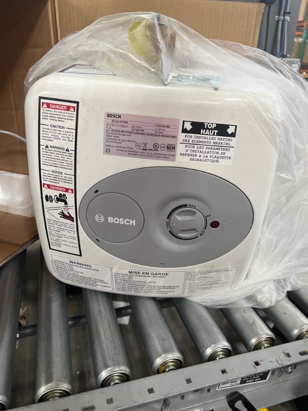 Photo 1 of Bosch Electric Mini-Tank Water Heater Tronic 3000 T 2.5-Gallon (ES2.5) - Eliminate Time for Hot Water - Shelf, Wall or Floor Mounted
