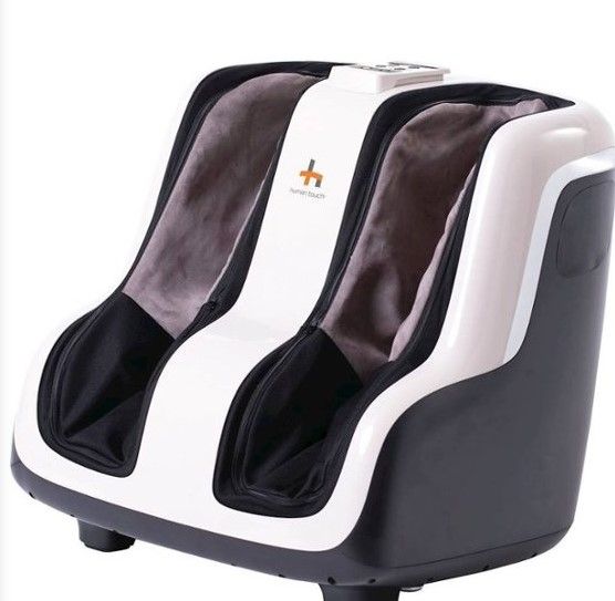 Photo 1 of Human Touch - Reflex SOL Foot and Calf Massager - Black/White
