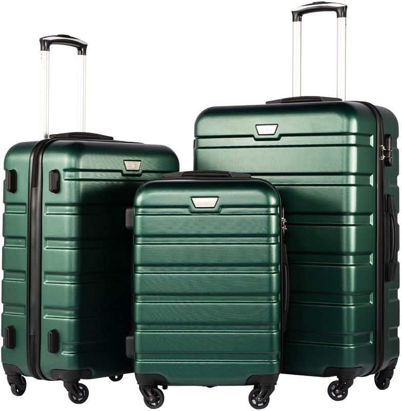 Photo 1 of COOLIFE Luggage 3 Piece Set Suitcase Spinner Hardshell Lightweight TSA Lock
(28" ONLY)