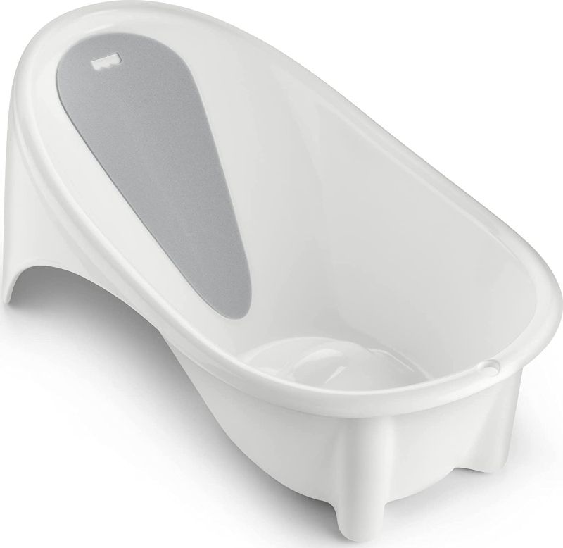 Photo 1 of Fisher-Price Simple Support Tub, Baby Bath Seat with Support for Newborns 6 to 9 Months
