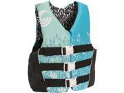 Photo 1 of CWB Connelly Womens Nylon Life Vest Slimming Jacket, Blue, Extra Small (OpenBox)
