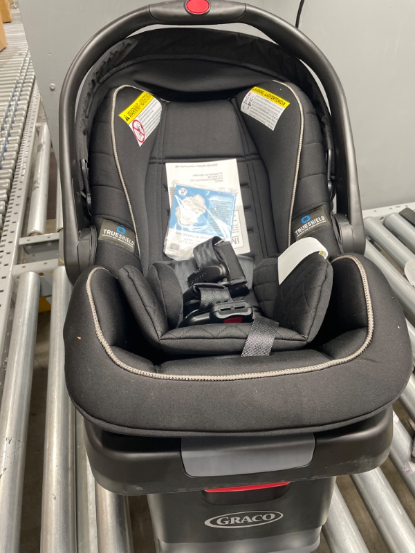 Photo 2 of Graco SnugRide SnugLock 35 LX Infant Car Seat, Baby Car Seat Featuring TrueShield Side Impact Technology