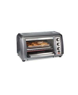 Photo 1 of (DOES NOT FUNCTION)Hamilton Beach Sure-Crisp Countertop Air Fryer/Toaster Oven - Stainless Steel (31436)
**DOESN NOT POWER ON**
