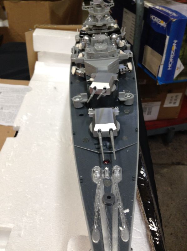 Photo 1 of German Bismarck Military Battleship 1/360 RC 28" Warship R/C Cruiser
