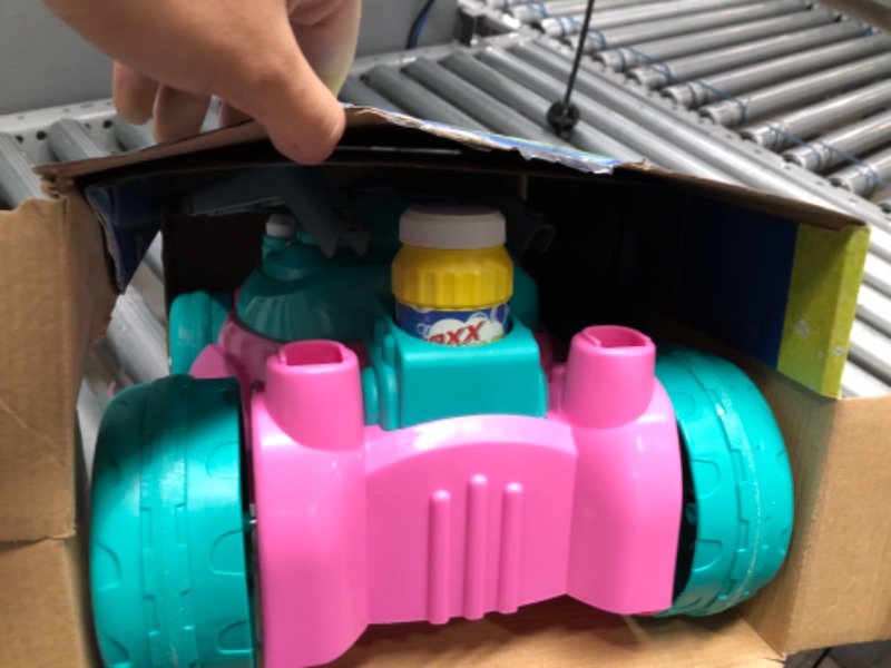 Photo 2 of **damaged***
Sunny Days Entertainment Bubble-N-Go Deluxe Toy Bubble Lawn Mower with 4 oz Bubble Solution | No Batteries Required | Amazon Exclusive - Maxx Bubbles