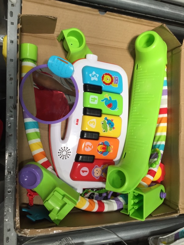 Photo 2 of Fisher-Price Deluxe Kick & Play Piano Gym & Maracas
