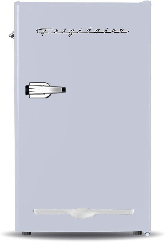 Photo 1 of *PARTS ONLY* 
Frigidaire EFR376-MOONBM Retro Bar Fridge Refrigerator with Side Bottle Opener, 3.2 cu. Ft, Moonbeam
