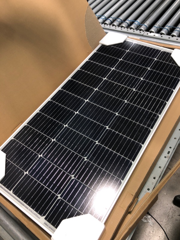 Photo 2 of 100 Watt 12 Volt Monocrystalline Solar Panel (Compact Design)
