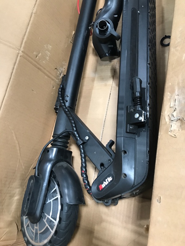 Photo 1 of ***PARTS ONLY*** Folding Electric Scooter for Adults - 300W Brushless Motor Foldable Commuter Scooter w/ 8.5 Inch Pneumatic Tires, 3 Speed Up to 19MPH, 18 Miles, Disc Brake & ABS, for Adult & Kids - Hurtle HURES18-M5
