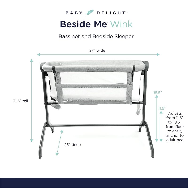 Photo 1 of Baby Delight Beside Me Wink Bassinet & Bedside Sleeper
