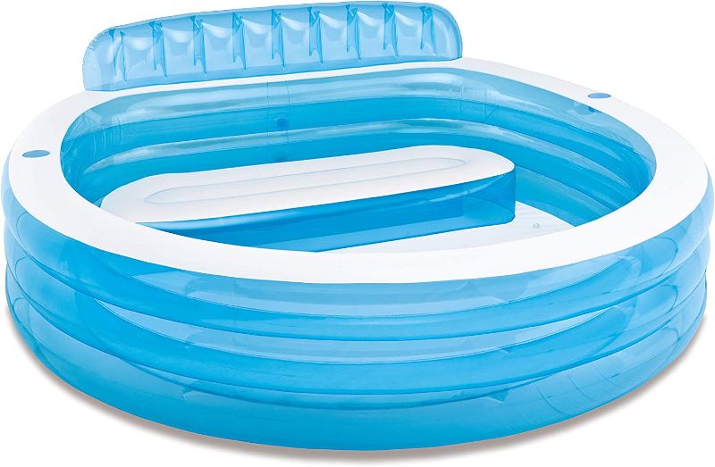 Photo 1 of Intex Swim Center™ Inflatable Family Lounge Pool, 90" X 86" X 31", for Ages 3+