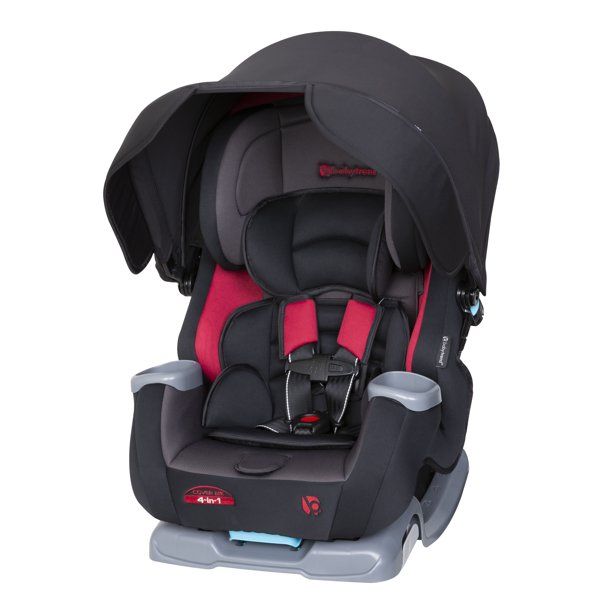 Photo 1 of Baby Trend Cover Me Convertible Car Seat, Scooter - Red & Black
