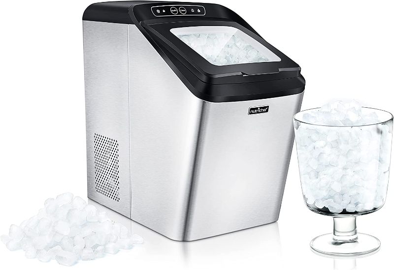 Photo 1 of ***PARTS ONLY*** Countertop Nugget Ice Maker Machine - Electric Nugget Ice Maker Countertop with Ice Scoop and Basket, Includes Rear-Mounted Hose Drainage, Compact, Convenient, and Incredibly Fast - NCICNUG

