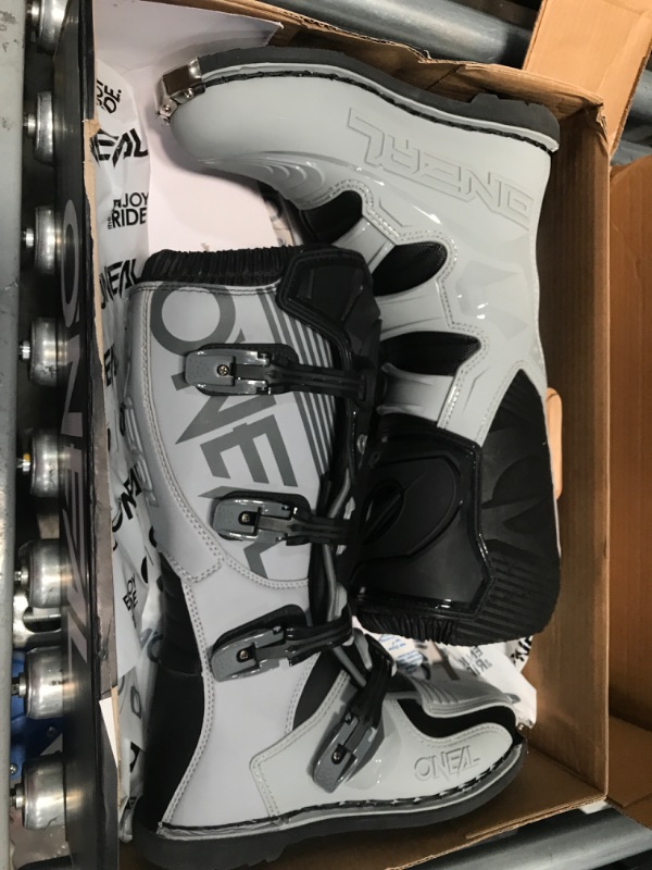 Photo 2 of 2020 O'Neal Element Boots-Gray (SIZE 9)
