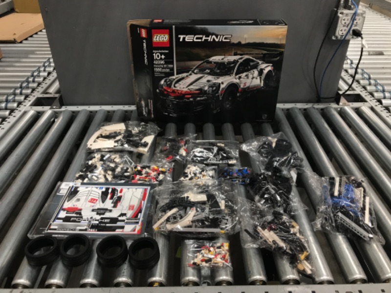 Photo 2 of LEGO Technic Porsche 911 RSR 42096 Race Car Building Set STEM Toy for Boys and Girls Ages 10+ Features Porsche Model Car with Toy Engine (1,580 Pieces)
