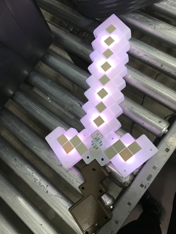 Photo 2 of Minecraft Light-Up Adventure Sword [Amazon Exclusive]