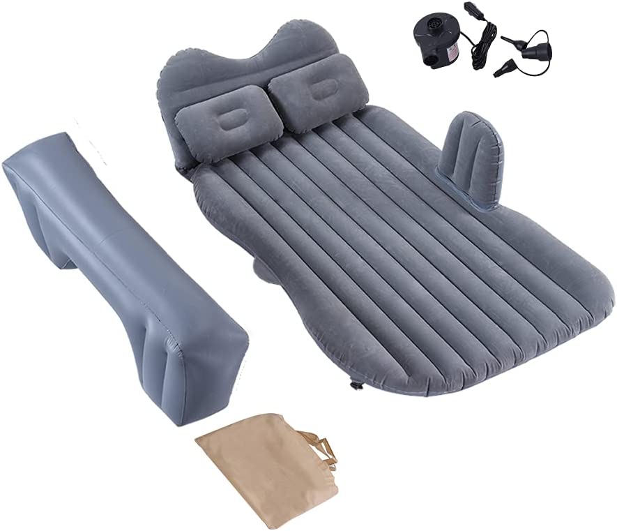 Photo 1 of ***PARTS ONLY***
Inflatable Car Mattress, Car Bed for Back Seat, Car Air Mattress with Auto Air Pump, Portable Camping Mattress, Sleeping Pad(Gray)
