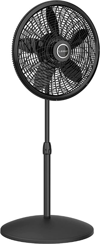 Photo 1 of ***PARTS ONLY***NOT COMPLETE***

Lasko Elegance & Performance Pedestal Fan, 18 Inch, Black 1827
