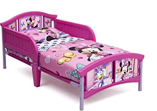 Photo 1 of Delta Children Plastic Toddler Bed, Disney Minnie Mouse
