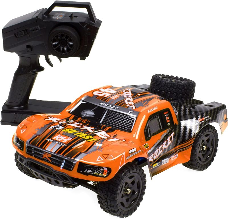Photo 1 of Cheerwing 1:16 Scale Short Course RC Car, 40KM/H High Speed 4WD Remote Control Truck, 4X4 Off-Road Remote Control Car
