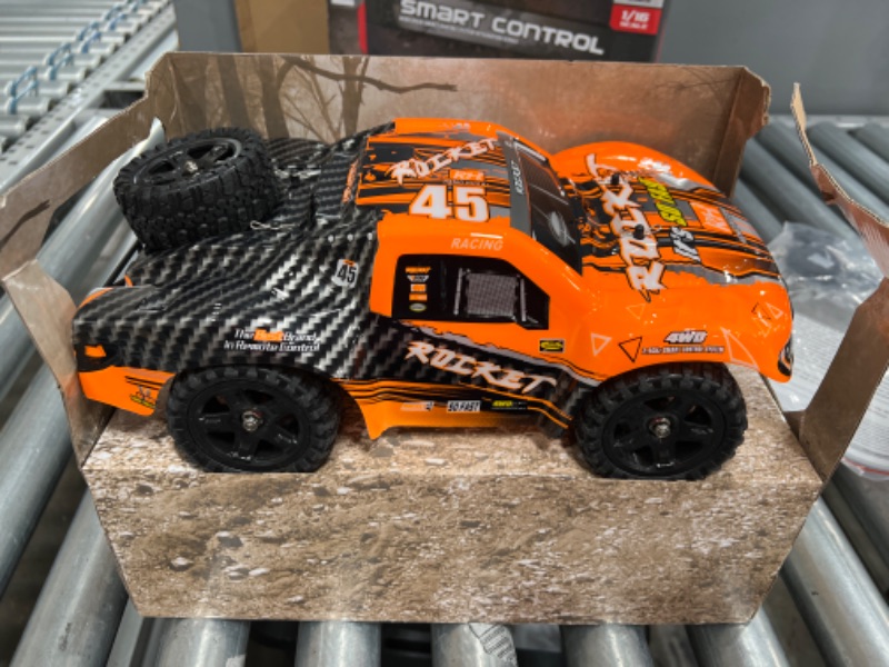 Photo 2 of Cheerwing 1:16 Scale Short Course RC Car, 40KM/H High Speed 4WD Remote Control Truck, 4X4 Off-Road Remote Control Car
