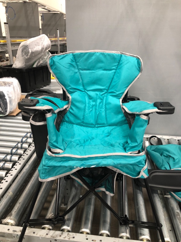 Photo 1 of Baby Delight Go with Me Venture Chair|Indoor/Outdoor Portable Chair with Sun Canopy|Teal|3 Child Growth Stages: Sitting, Standing and Big Kid|3 Months to 75 lbs|Weather Resistant
