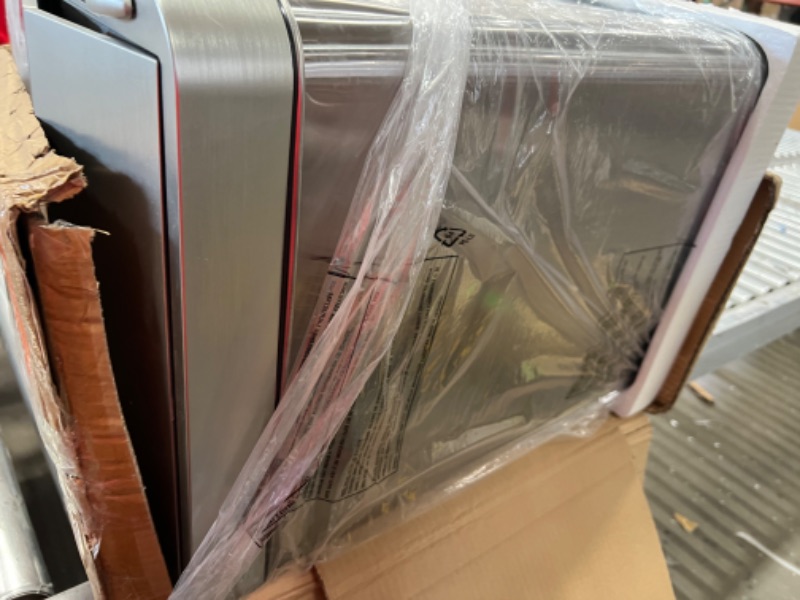 Photo 2 of iTouchless 13 Gallon Wings-Open Sensor Trash Can with AbsorbX Odor Filter and Pet-Proof Lid, Stainless Steel, Automatic Touchless Garbage Prevents Dogs & Cats Getting in kitchen-waste-bins
