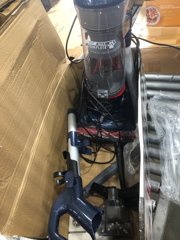 Photo 1 of Hoover Residential Vacuum-UH74110M Hoover Pet Max Complete Bagless Upright Vacuum Cleaner with Allergen Block Technology

