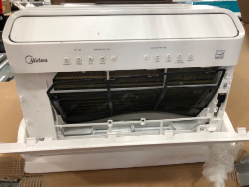 Photo 8 of **PARTS ONLY**

Midea U Inverter Window Air Conditioner 10,000BTU, U-Shaped AC with Open Window Flexibility, Robust Installation,Extreme Quiet, 35% Energy Saving, Smart Control, Alexa, Remote, Bracket Included