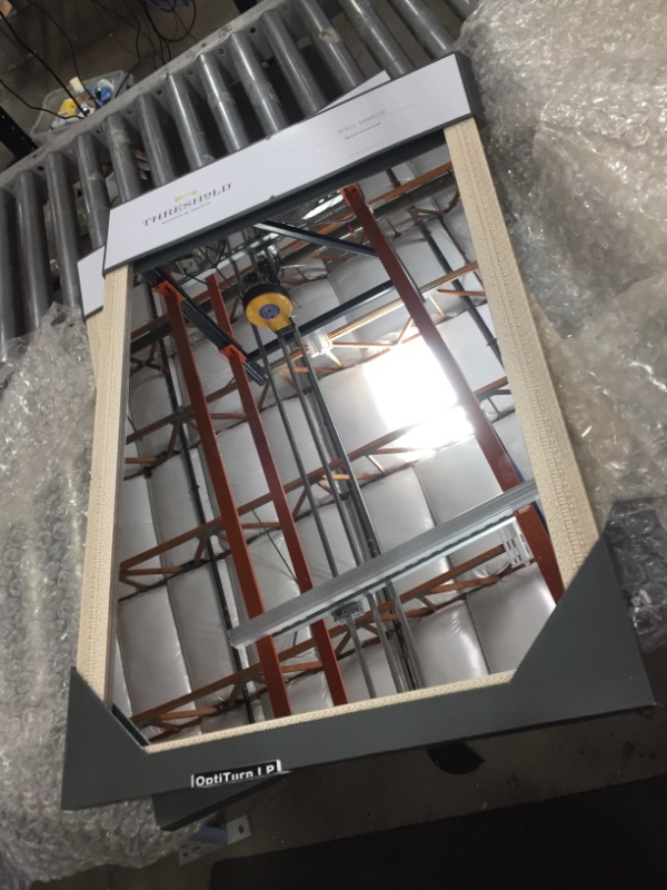 Photo 1 of 24" X 36" PS Global Diamond Mirror Brown - Threshold™

