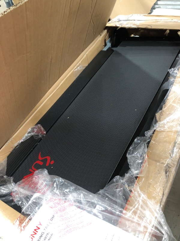 Photo 4 of ITEM IS NEW BUT HAS BEEN OPENED!!!
Sunny Health & Fitness SF-T1407M Foldable Manual Walking Treadmill
