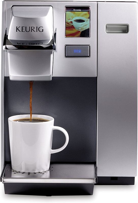 Photo 1 of *NONFUNCTIONAL* Keurig K155 Office Pro Commercial Coffee Maker, Single Serve K-Cup Pod Coffee Brewer, Silver, Extra Large 90 Oz. Water Reservoir
