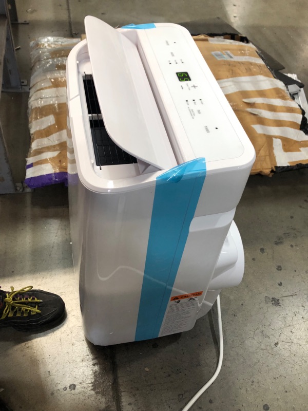 Photo 5 of GE 3-in-1 Portable Air Conditioner, Dehumidifier & Room Fan, 10,000 BTU, Easy Install Kit & Remote Included, Balance Temperature & Humidity in Harmony, Cools up to 350 Square Feet, 115 Volts
