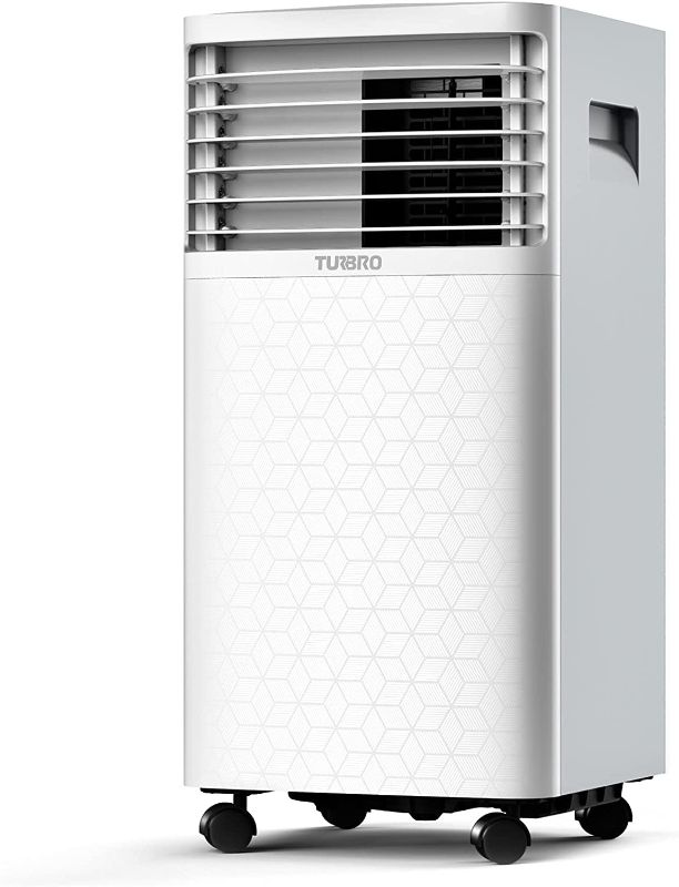 Photo 1 of TURBRO Greenland 10,000 BTU Portable Air Conditioner, Dehumidifier and Fan, 3-in-1 Floor AC Unit for Rooms up to 400 Sq Ft, Sleep Mode, Timer, Remote Included (6,000 BTU SACC)
