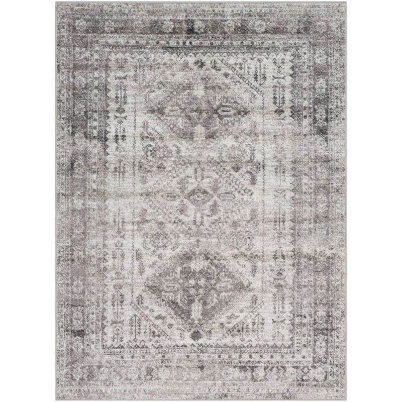 Photo 1 of Abbie & Allie Rugs Monte Carlo Mnc-2314 Light Gray 6'7" X 9' Area Rug
