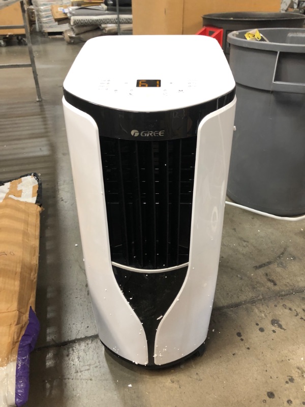 Photo 2 of Gree Portable Air Conditioner 10,000 BTU (6000 BTU SACC standard) with Remote Control, 3 in 1 Portable Air Conditioner with Cooling, Dehumidification, Fan Functions, Quiet Portable AC for Rooms up to 250 Sq.ft
