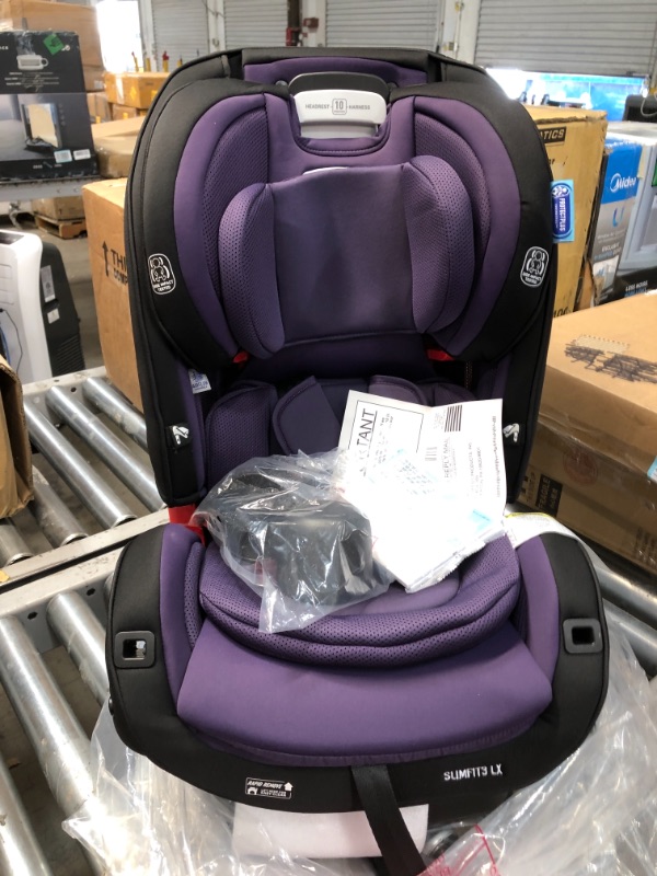 Photo 3 of Graco SlimFit3 LX 3 in 1 Car Seat | Space Saving Car Seat Fits 3 Across in Your Back Seat, Katrina
?20.7 x 16.7 x 24.5 inches
