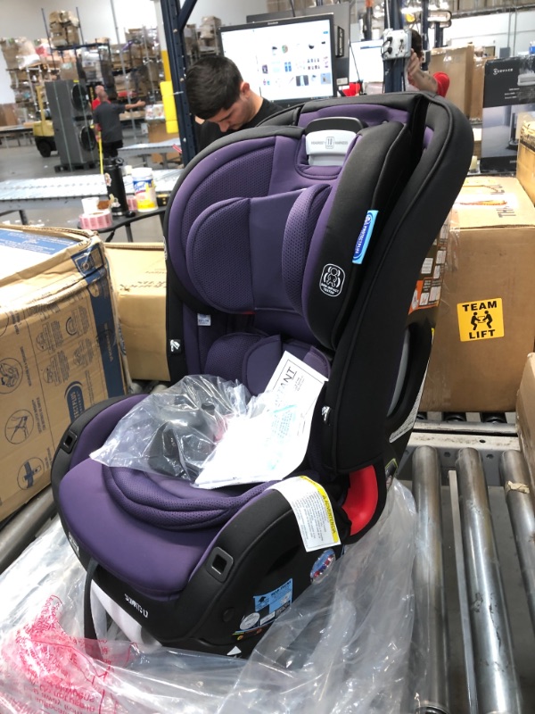 Photo 2 of Graco SlimFit3 LX 3 in 1 Car Seat | Space Saving Car Seat Fits 3 Across in Your Back Seat, Katrina
?20.7 x 16.7 x 24.5 inches
