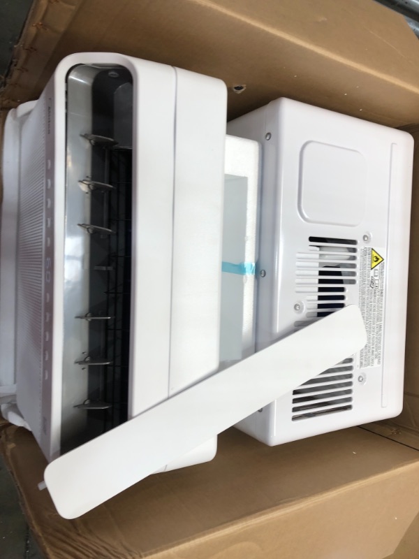 Photo 7 of Midea 12,000 BTU U-Shaped Smart Inverter Window Air Conditioner–Cools up to 550 Sq. Ft., Ultra Quiet with Open Window Flexibility, Works with Alexa/Google Assistant, 35% Energy Savings, Remote Control 19.17 x 21.97 x 13.46 inches

