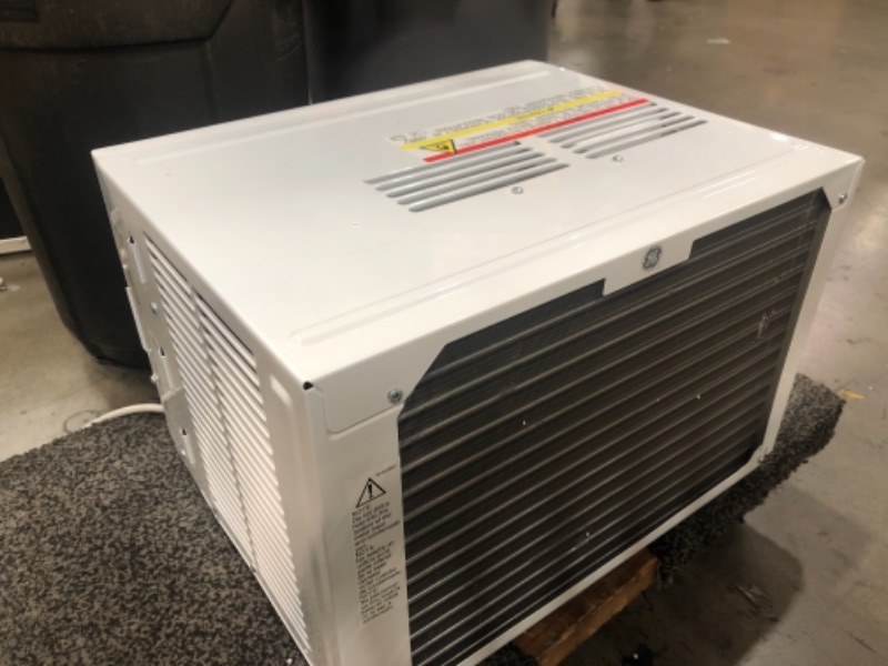 Photo 7 of USED: GE Window Air Conditioner 8000 BTU, Wi-Fi Enabled, Energy-Efficient Cooling for Medium Rooms, 8K BTU Window AC Unit with Easy Install Kit, Control Using Remote or Smartphone App 15.31 x 18.56 x 12.63 inches

