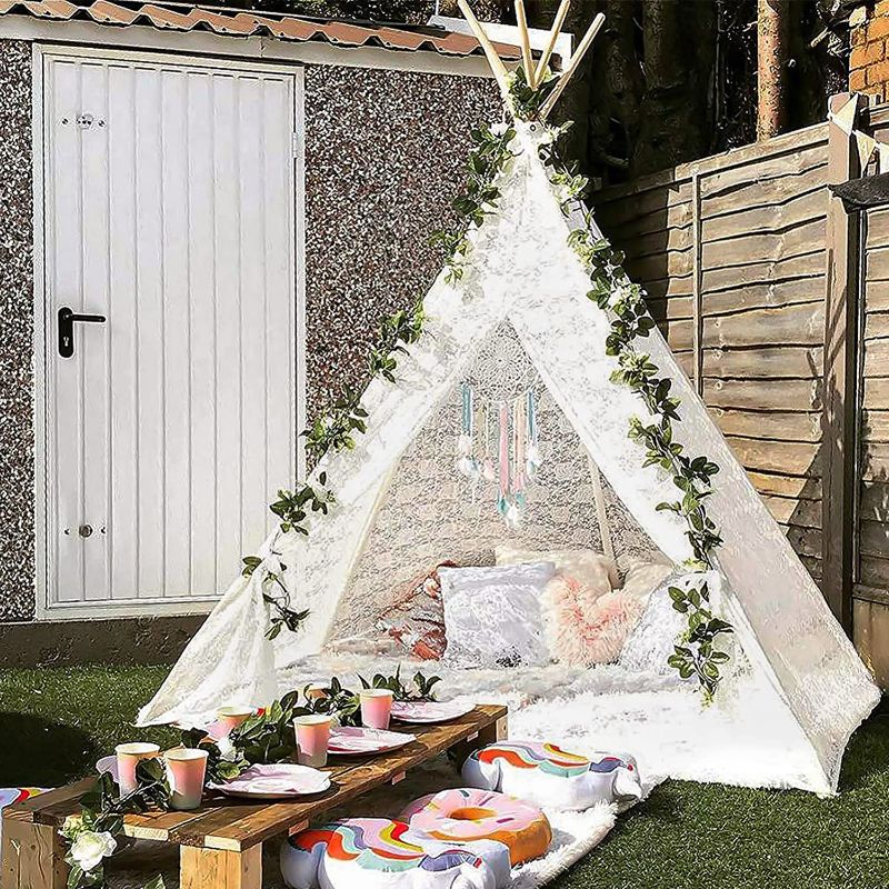 Photo 1 of  Lace Teepee Tent for Adult Super Large 6ft 