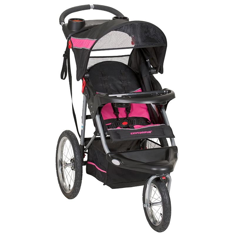 Photo 1 of ***INCOMPLETE*** Baby Trend Expedition Jogger Stroller, Bubble Gum
**USED**