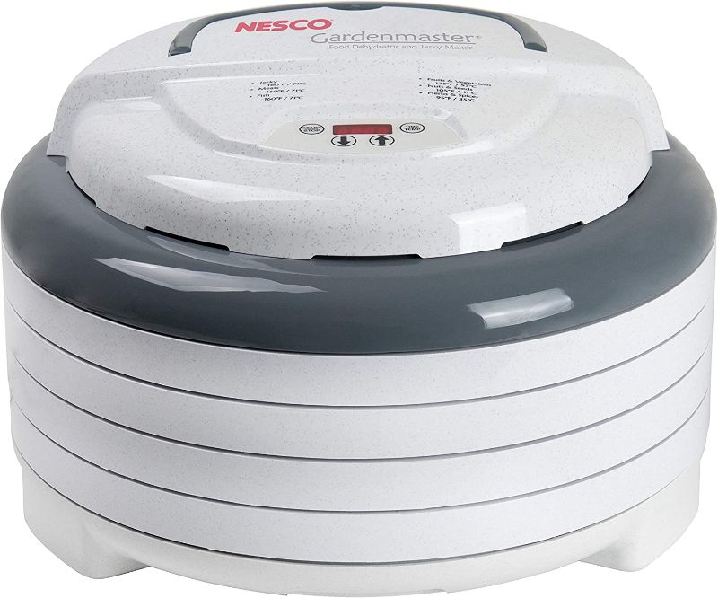 Photo 1 of Nesco FD-1040 Gardenmaster Digital Pro dehydrator, for Jerky and Snacks, White
**USED**