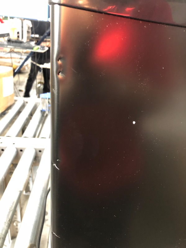 Photo 1 of Midea WHS-65LB1 Compact Single Reversible Door Refrigerator and Freezer, 1.6 Cubic Feet, Black
